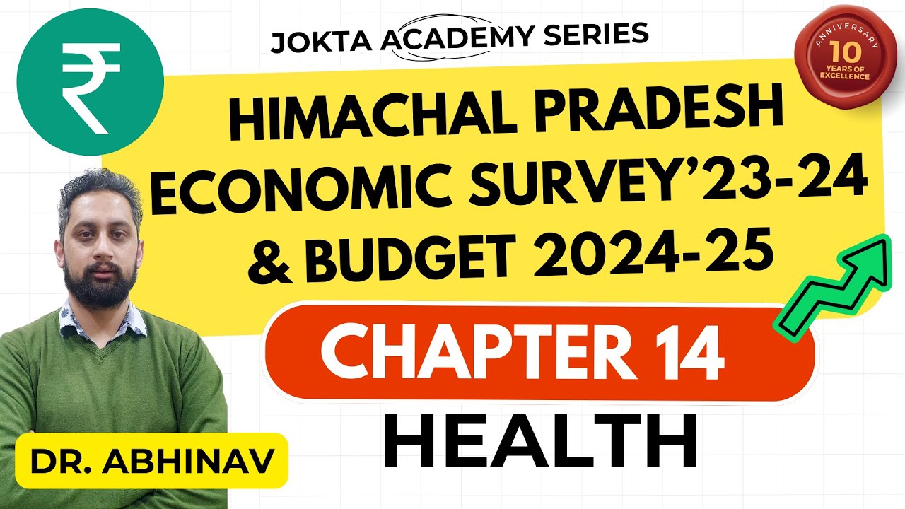 HP Economic Survey 2023-2024 | Chapter 14: Health #hpeconomicsurvey23 #joktaacademy #hpgk #hpas2024