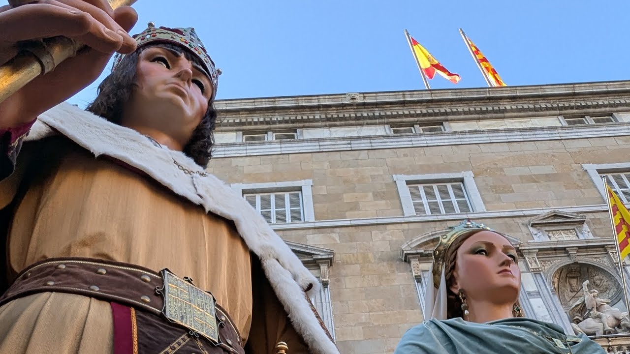 Ball dels gegants de la Ciutat de Barcelona - Seguici de Santa Eulàlia 2025 (9/2/2025)