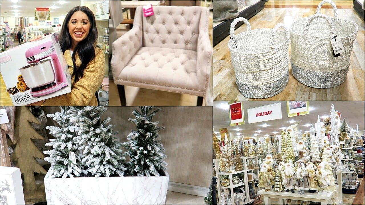 HOME GOODS! SHOP WITH ME! NOVEMBER 2017! HOLIDAY DECOR!