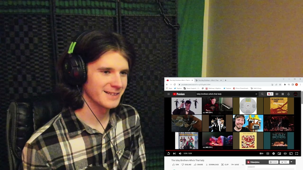 First listen to the Isley Brothers - Who's that Lady (REACTION)