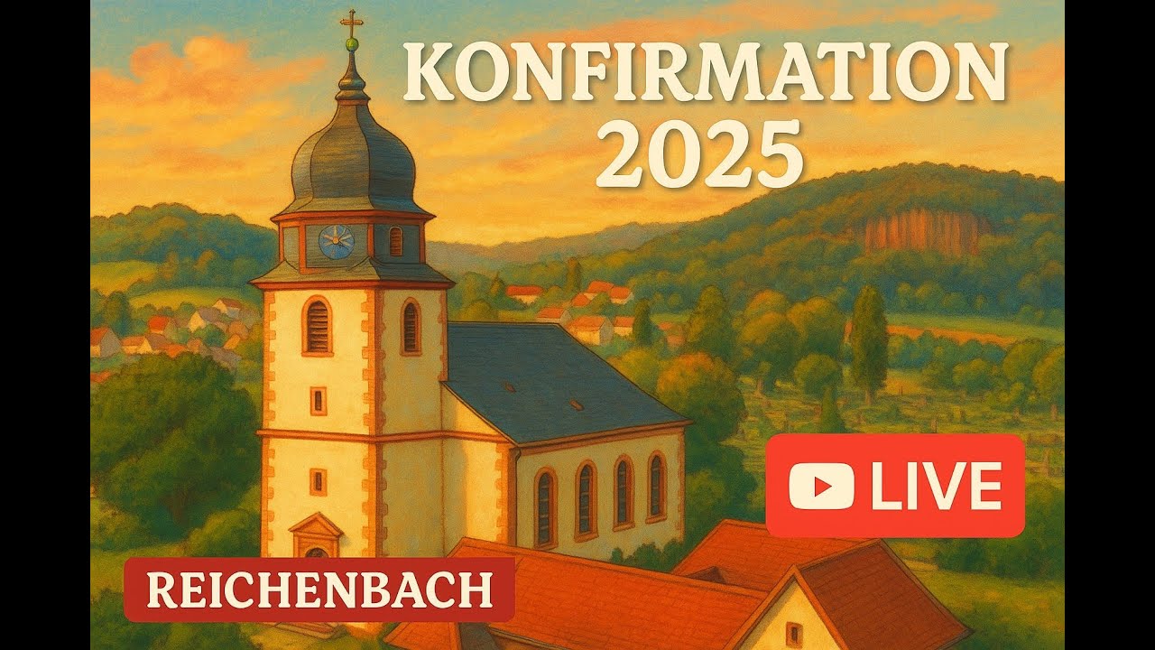 Konfirmation in Reichenbach 2025 - Erster Gottesdienst