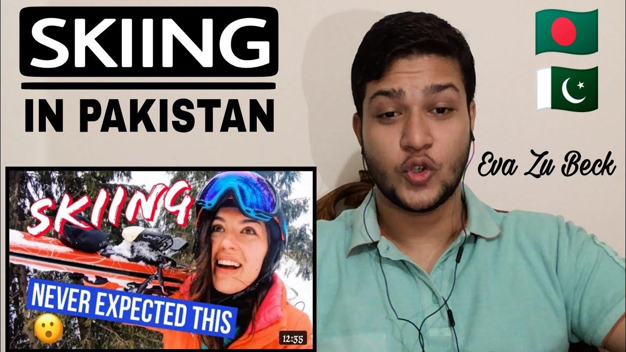 Bangladeshi reaction on SKIING in PAKISTAN! I love this country 😍