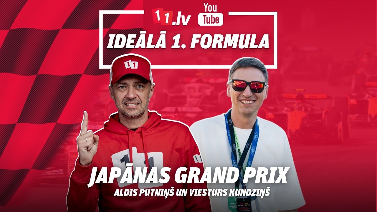🔴Ideālā 1. Formula ar Aldi Putniņu | Japānas Grand Prix | Tie&scaron;raide