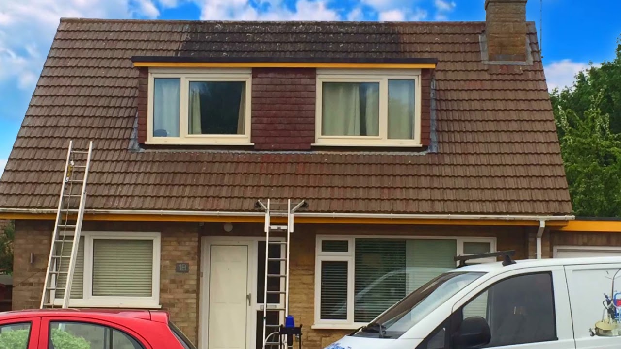 Soft washing roof cleaning Cambridge