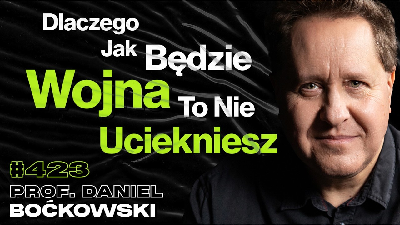 #423 Jak Elon Musk Bawi Się Światem? Ludzie Są Ćpunami Informacji, Rosja - prof. Daniel Boćkowski