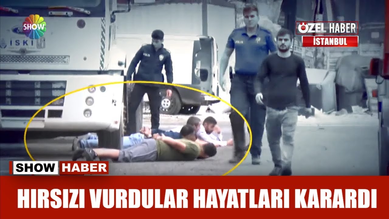 Hırsızı vurdular hayatları karardı