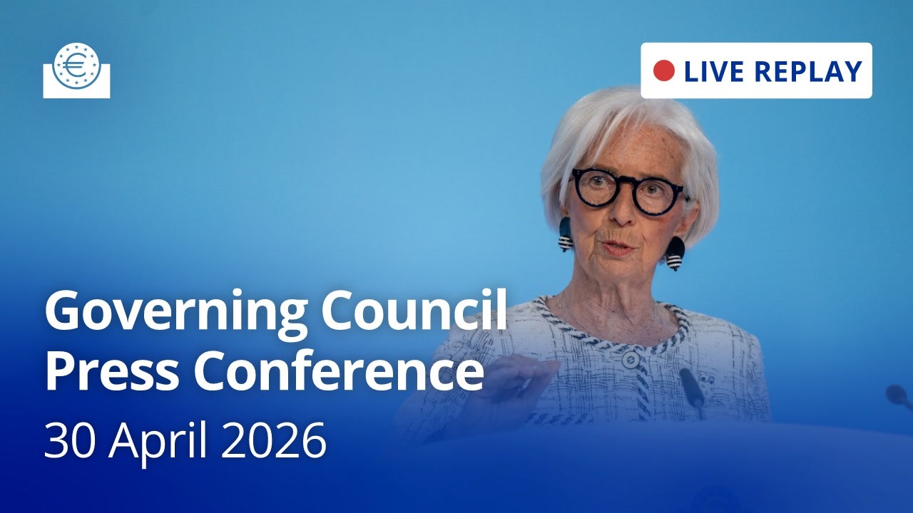 ECB Governing Council Press Conference - 30 April 2026