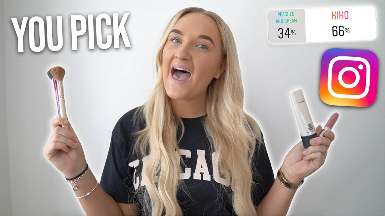 INSTAGRAM FOLLOWERS CHOOSE MY MAKEUP LOOK!!
