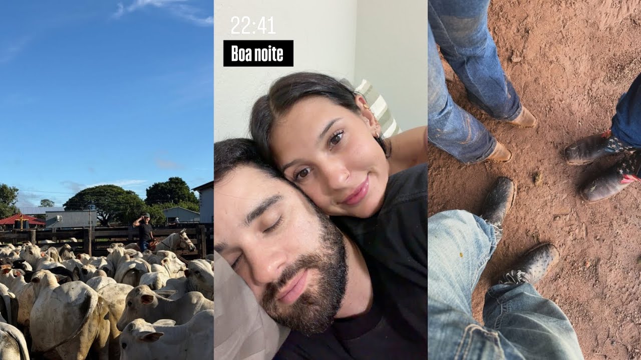 Ana Castela Zé Felipe e amigos na Fazenda Taslimã