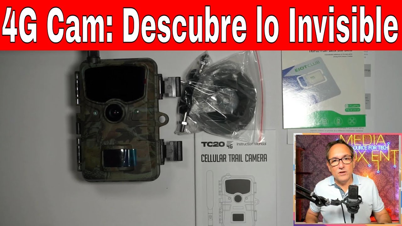 🌲 Camara de Rastreo 4G LTE: Conectividad y Naturaleza en Vivo