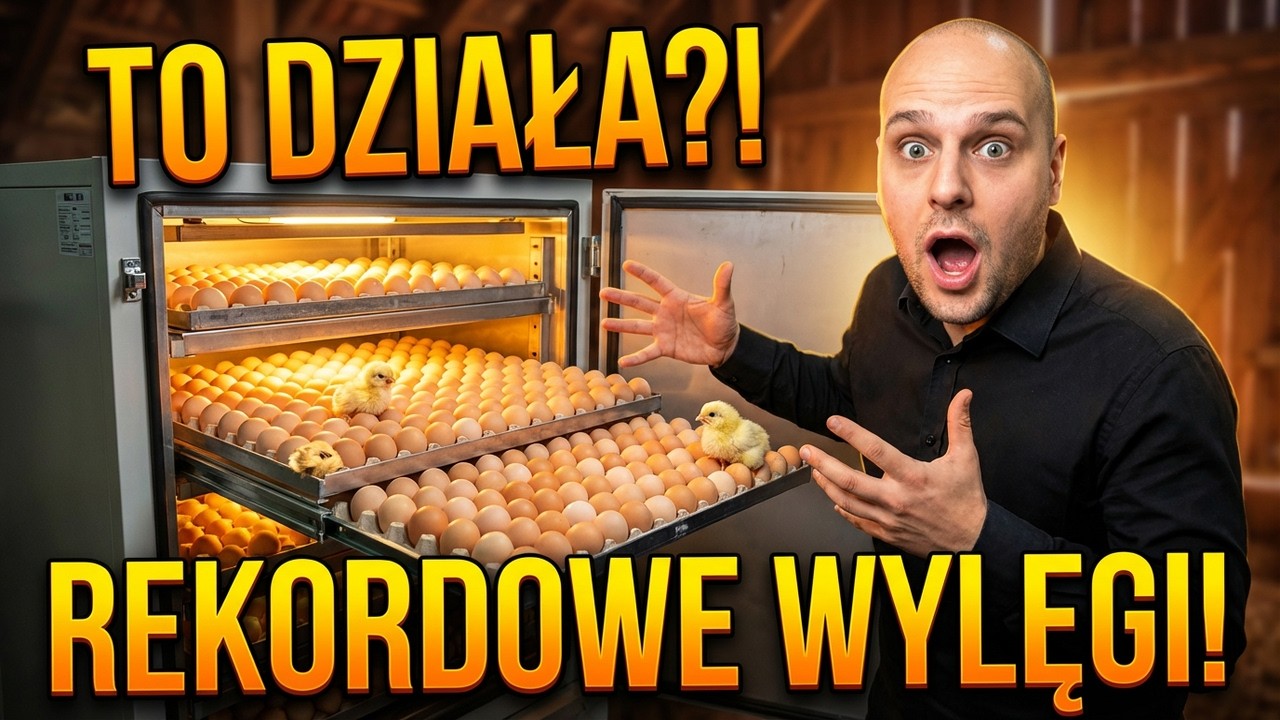 Ogromny inkubator do jajek w akcji! Czy działa?