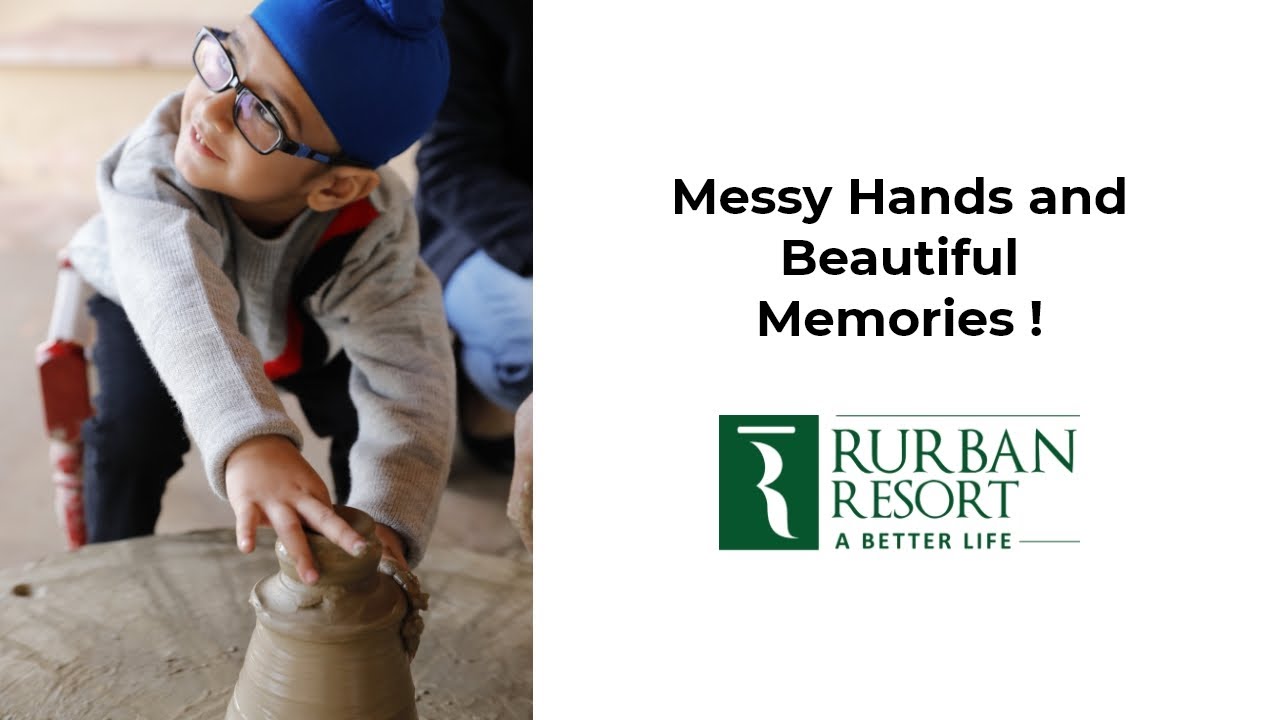 Experience making mud pots | Pottery activity near Delhi at Nature Resort - Rurban