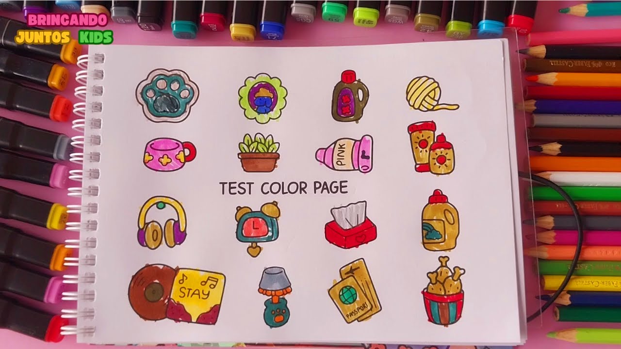 Livro de Colorir | Colorindo | Livro com Atividades