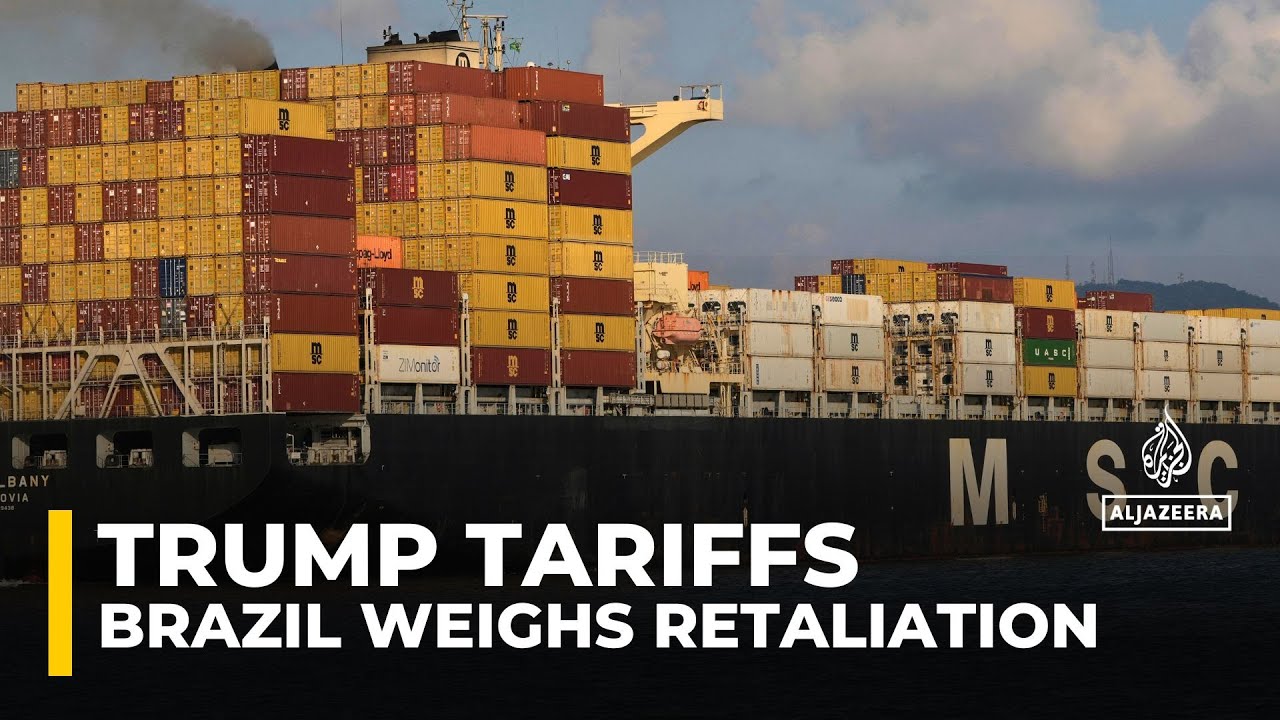 Brazil weighs response as Trump imposes 10% tariffs on exports