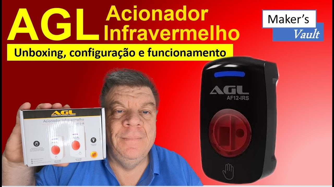 Acionador Infravermelho AGL: Unboxing, configuração e funcionamento!