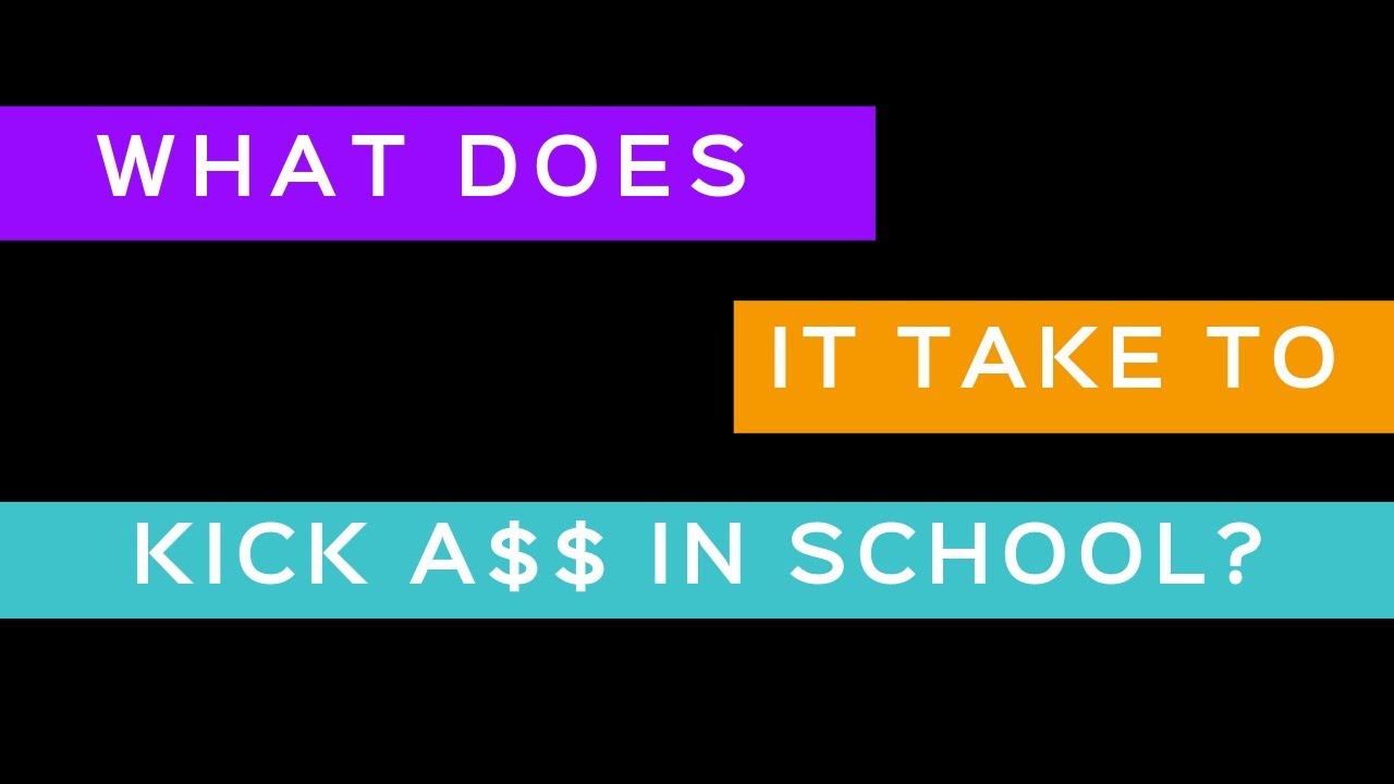 What Does it Take to Kick ASS in (Med) School?