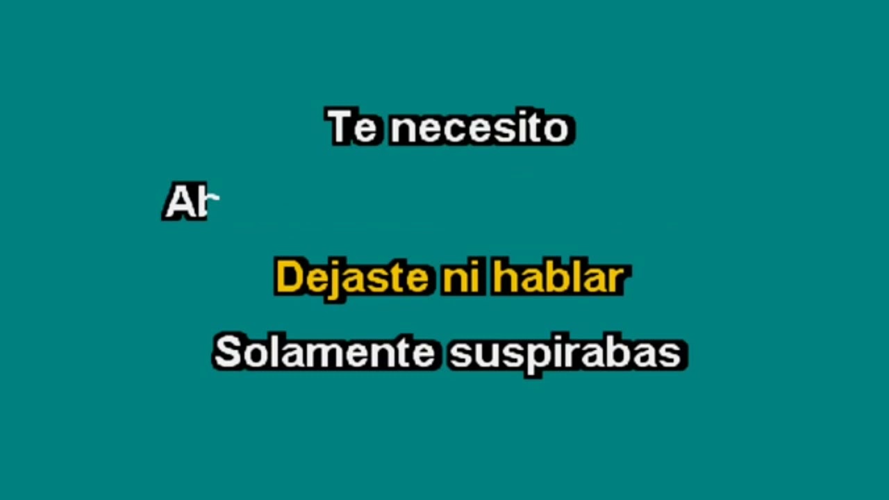 Gavilán o paloma al estilo de José José Karaoke Tono Bajo