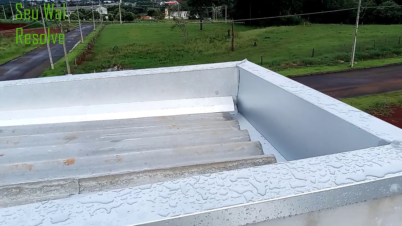 Como evitar infiltração em telhado embutido