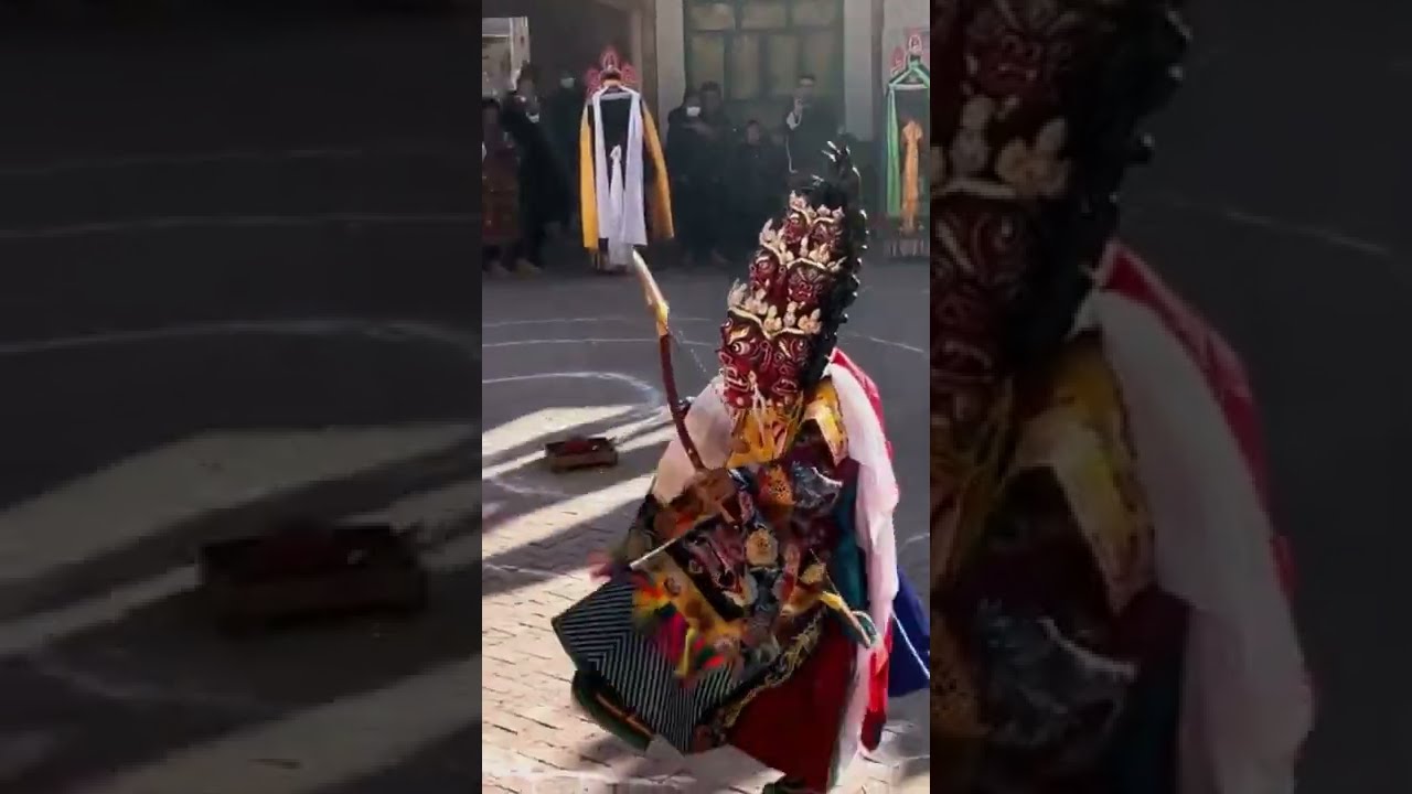 Tibetan Cham Mask Dance, Lhasa | Raula Danes, The Protector God