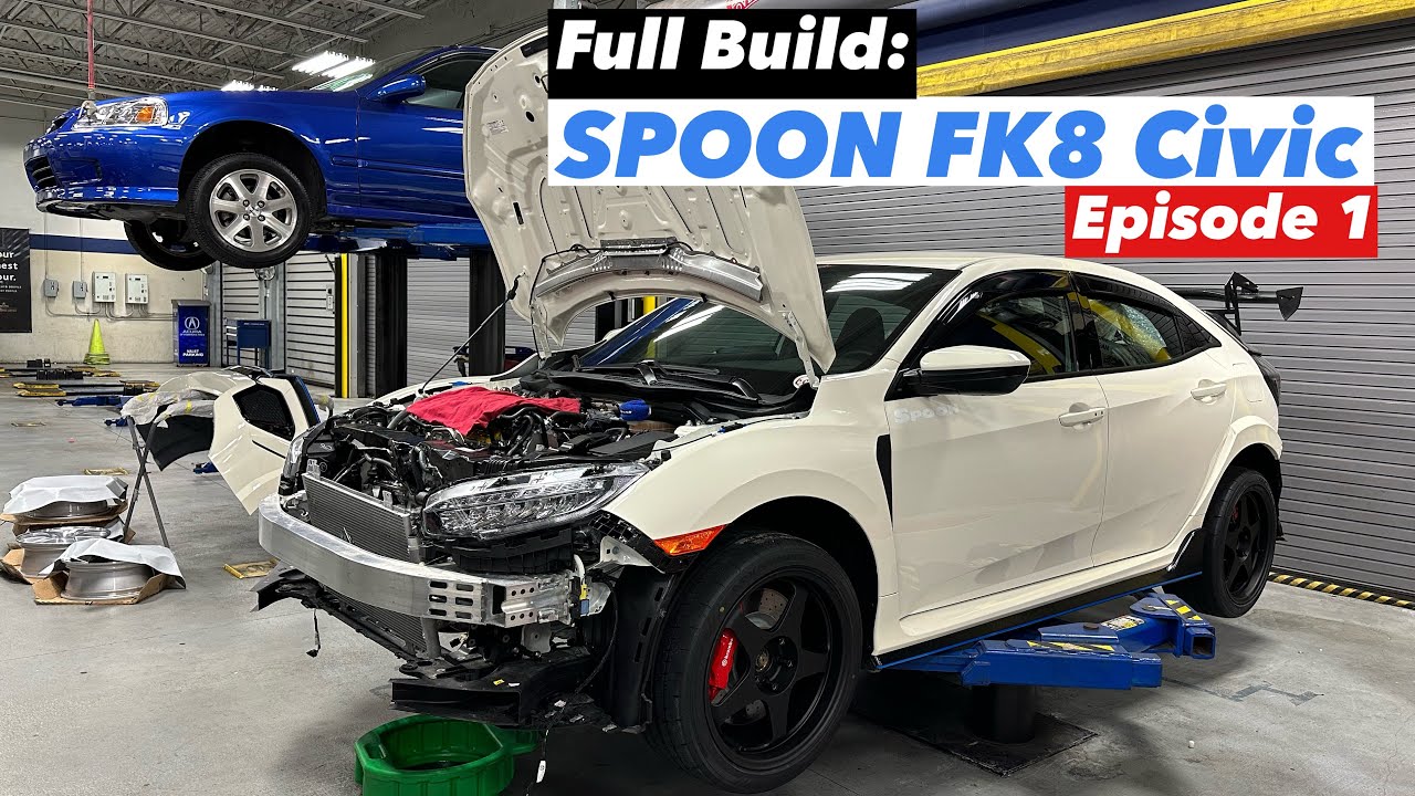 Full Spoon FK8 CTR Catalog Build - Overview and Installing Hondata Fuel System Upgrade (Episode 1)