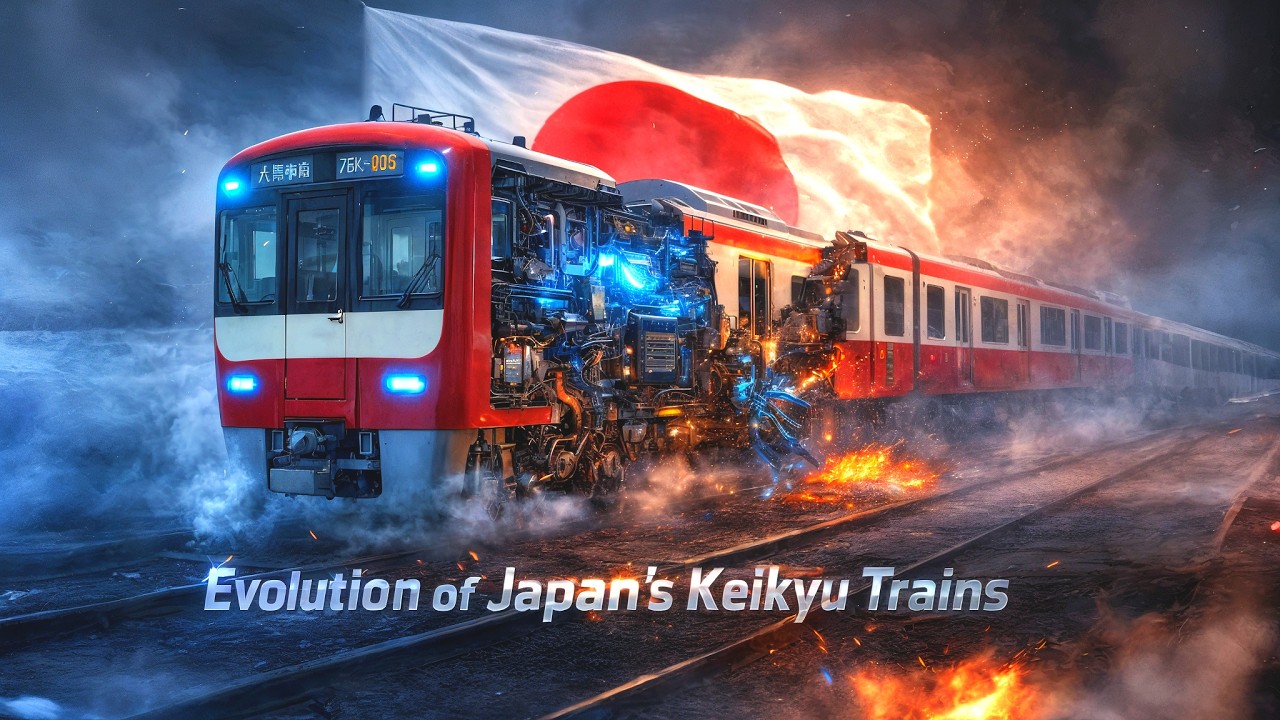 🇯🇵 Эволюция японских поездов Keikyu — от классики до футуристических преобразова...