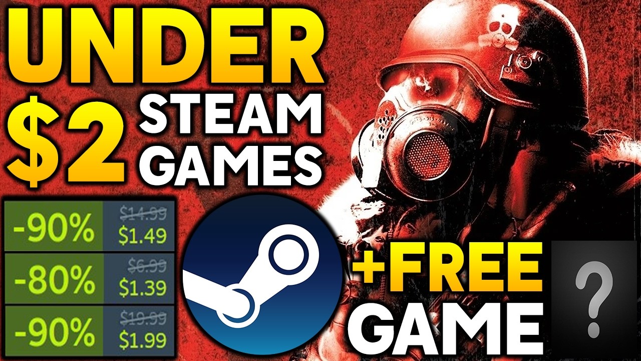 15 ОТЛИЧНЫХ предложений на игры для ПК в Steam по цене МЕНЬШЕ 2 ДОЛЛАРОВ и 1 игра БЕСПЛАТНО НАВСЕГДА
