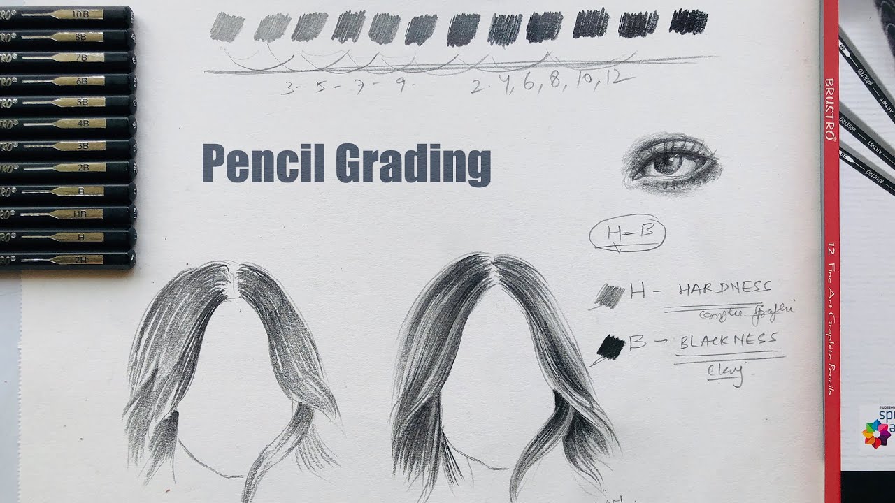 Pencil Grading Tips and Techniques for Beginners | How to use Graphite Pencil Grades