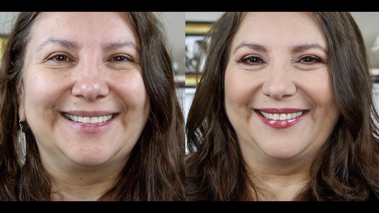 Makeup on my Mom | Mature Skin Makeup Tutorial with Mirenesse
