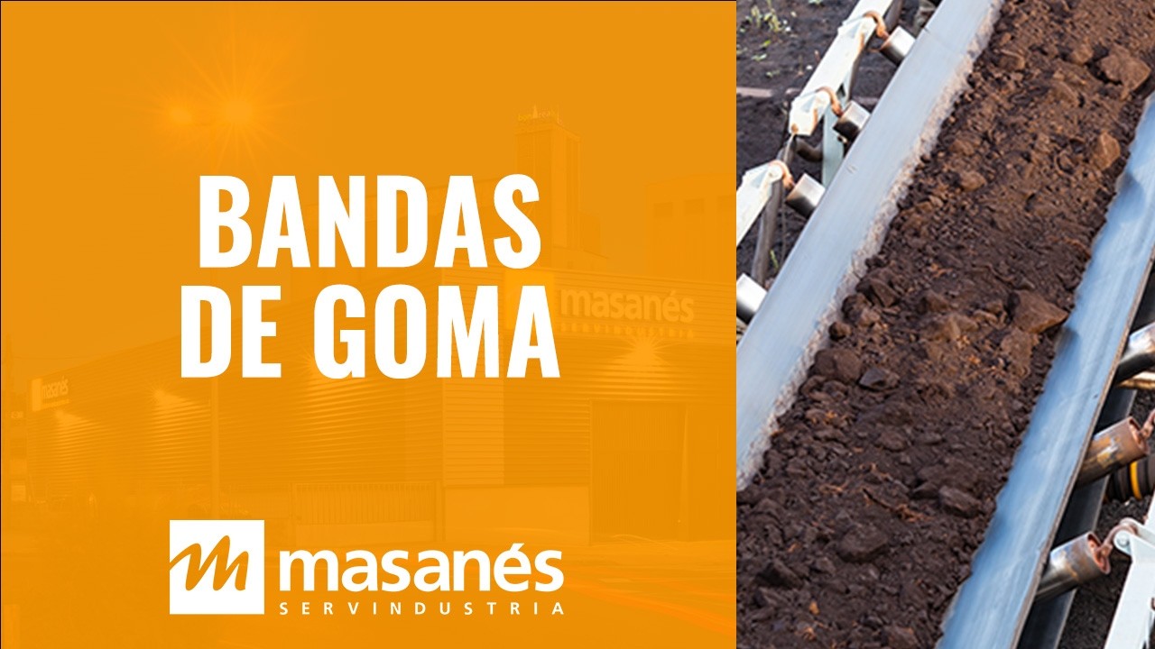 Bandas transportadoras de goma | Masanés Servindustria
