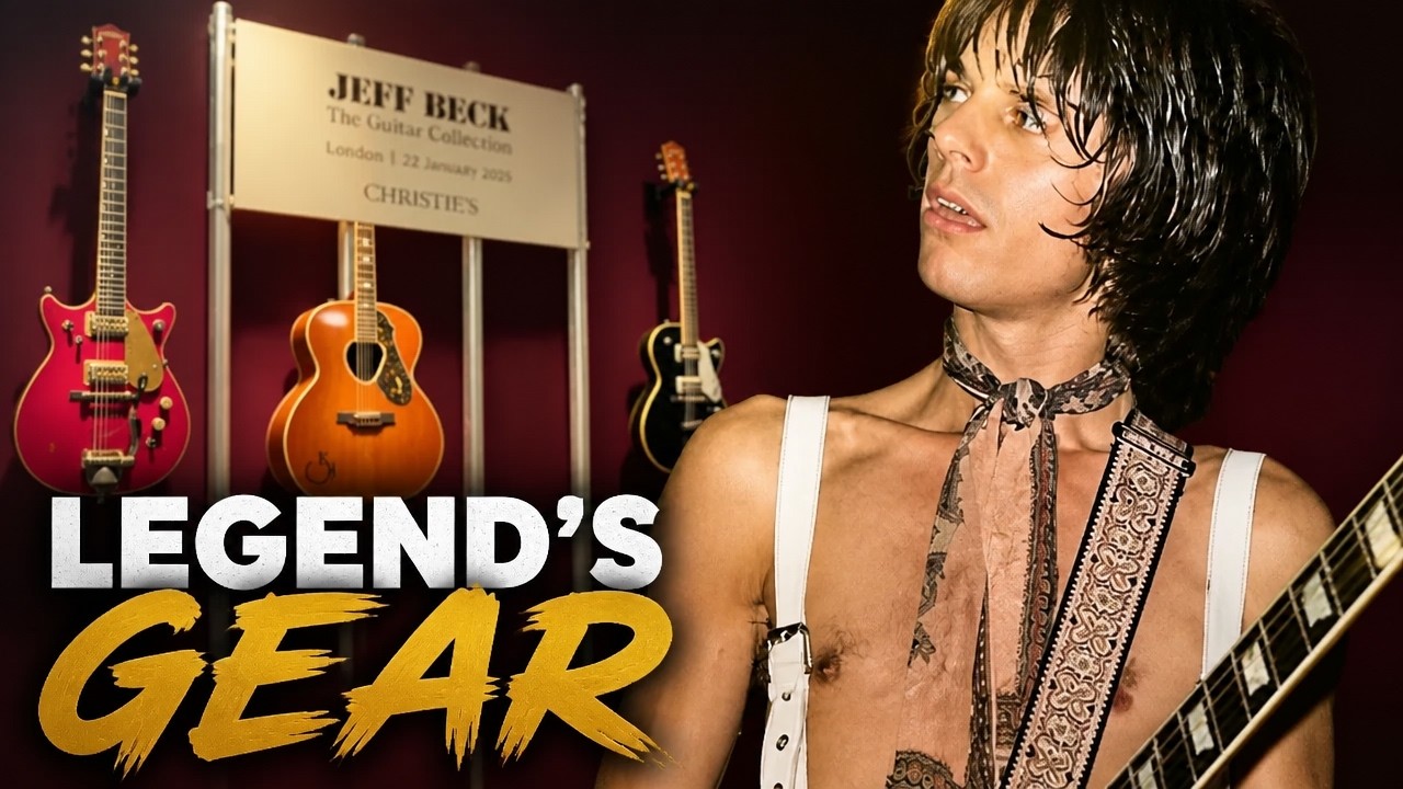 Jeff Beck Guitar Collection at Christie's Auction House, London - 21/01/25  | DamienNolan.com
