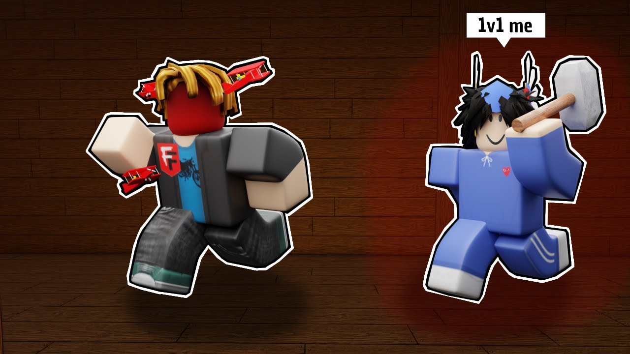 HE CHALLENGED ME TO A 1V1 IN ROBLOX FLEE THE FACILITY