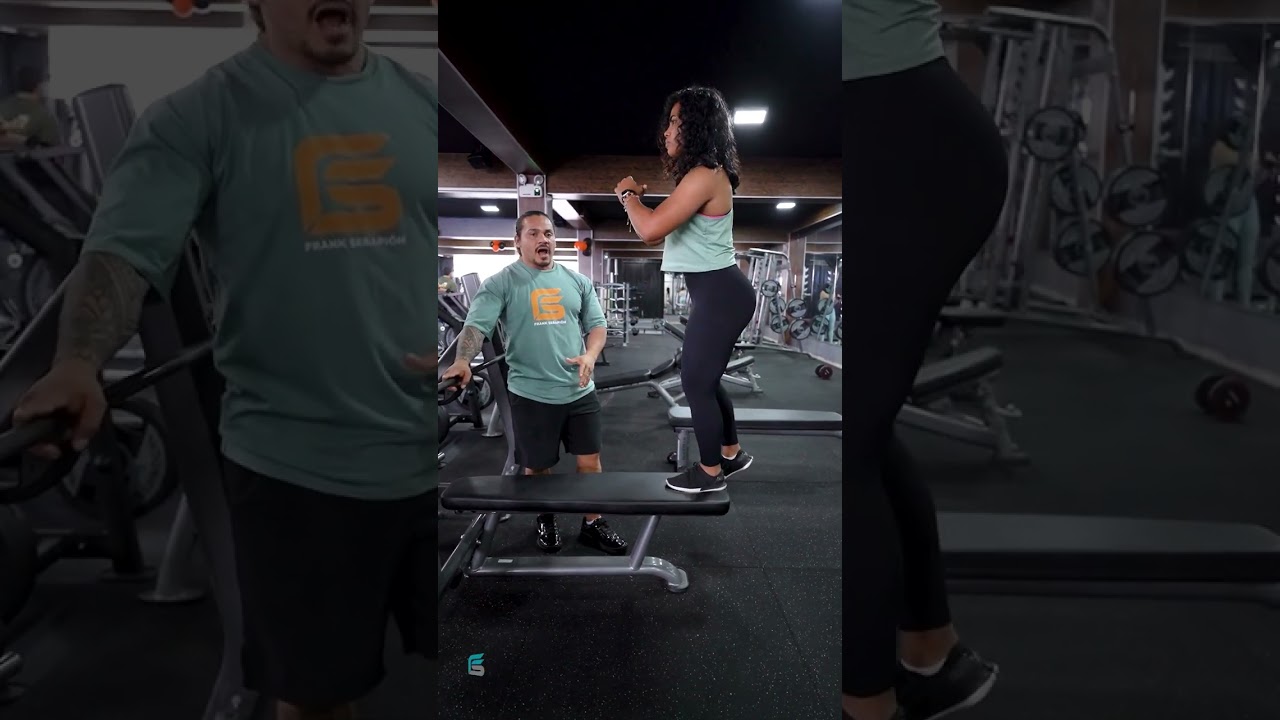 ¡Step up para glúteos ya no hagas así!🍑😣❌🤯 | Frank Serapión.