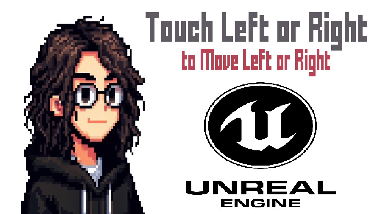 Simple Touch Left and Right (Move Left or Right) - Unreal Engine 5 Devlog [Mobile]