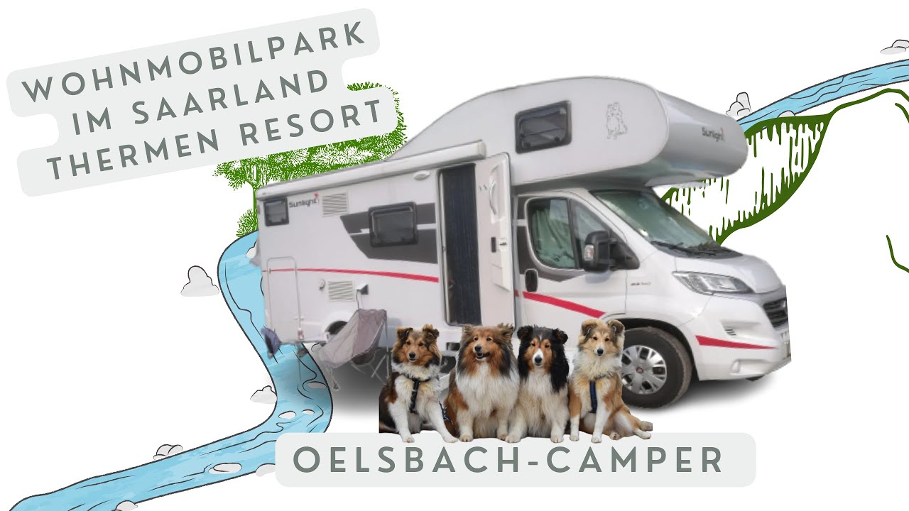 Wohnmobilpark im Saarland Thermen Resort in Kleinbittersdorf