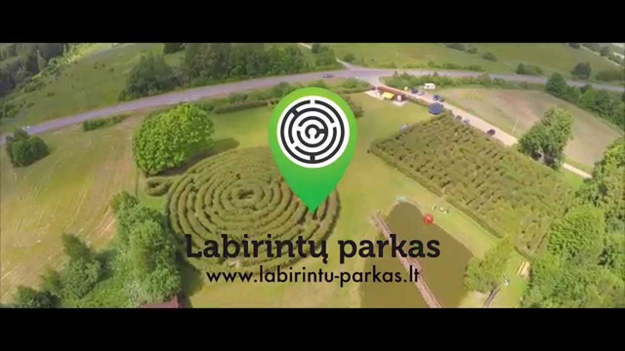 Labirintų parkas Anykščiai. Labyrinth Park. Family entertainment place in Lithuania.