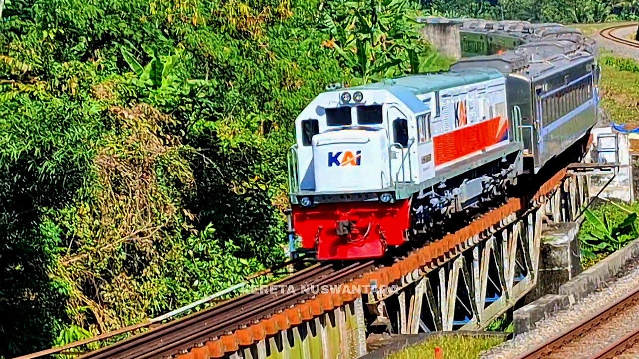 KERETA API PANJANG‼️ MENEMUKAN 31 KERETA API PANJANG SUPER NGEBUT DI TIKUNGAN
