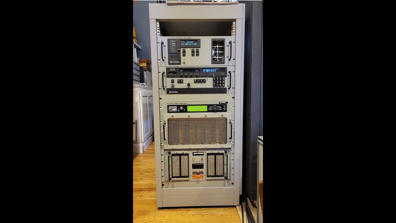 Harris RF-1140A 1KW Transmitter Intro