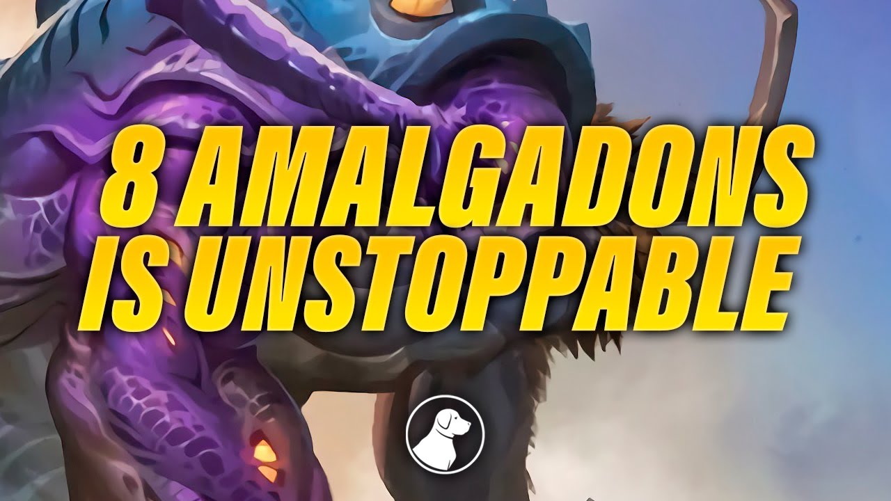 8 Amalgadons is Unstoppable | Dogdog Hearthstone Battlegrounds