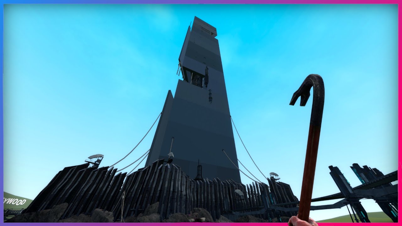 Вся Цитадель... Сделана из реквизита | Garry's Mod