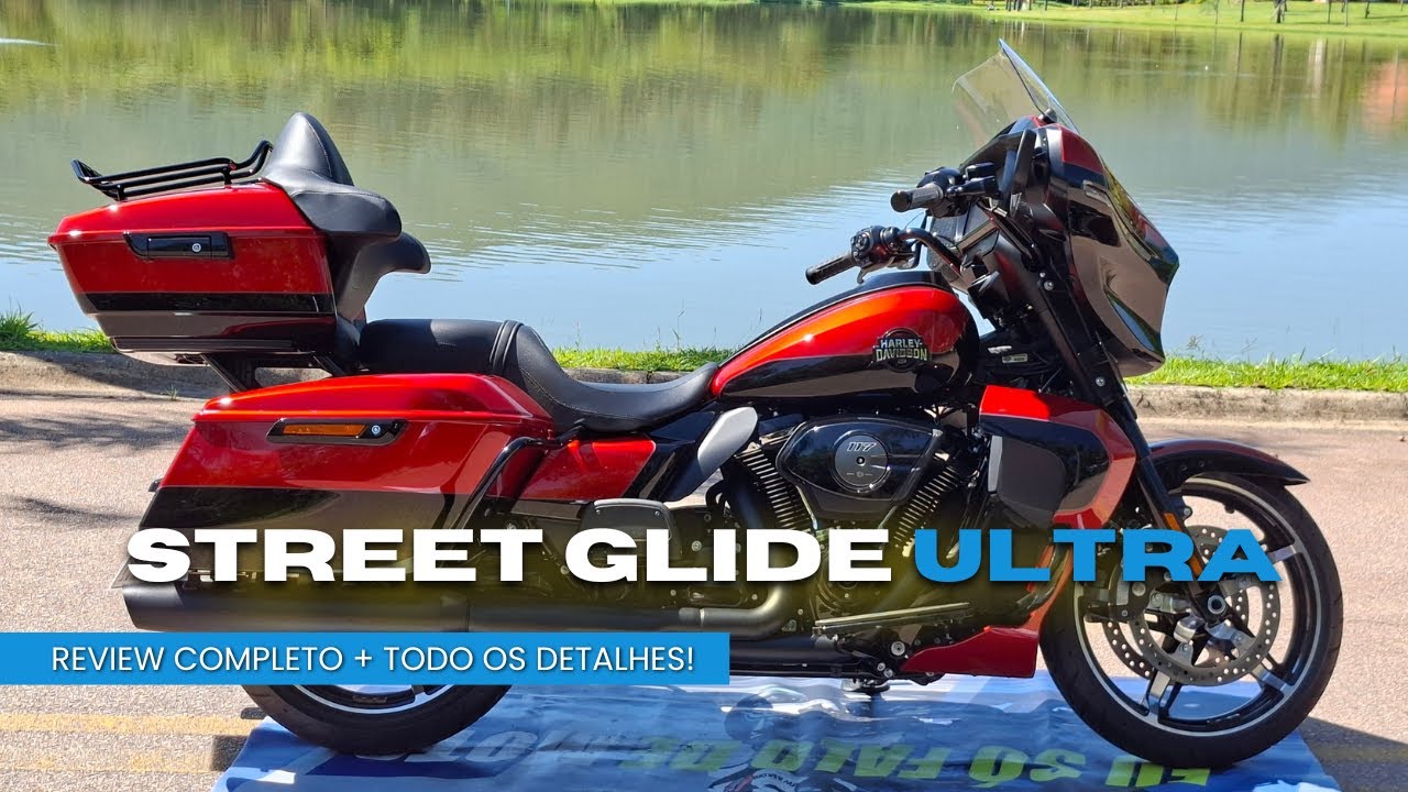 Review HD Street Glide Ultra 2025! A Rainha das Estradas!