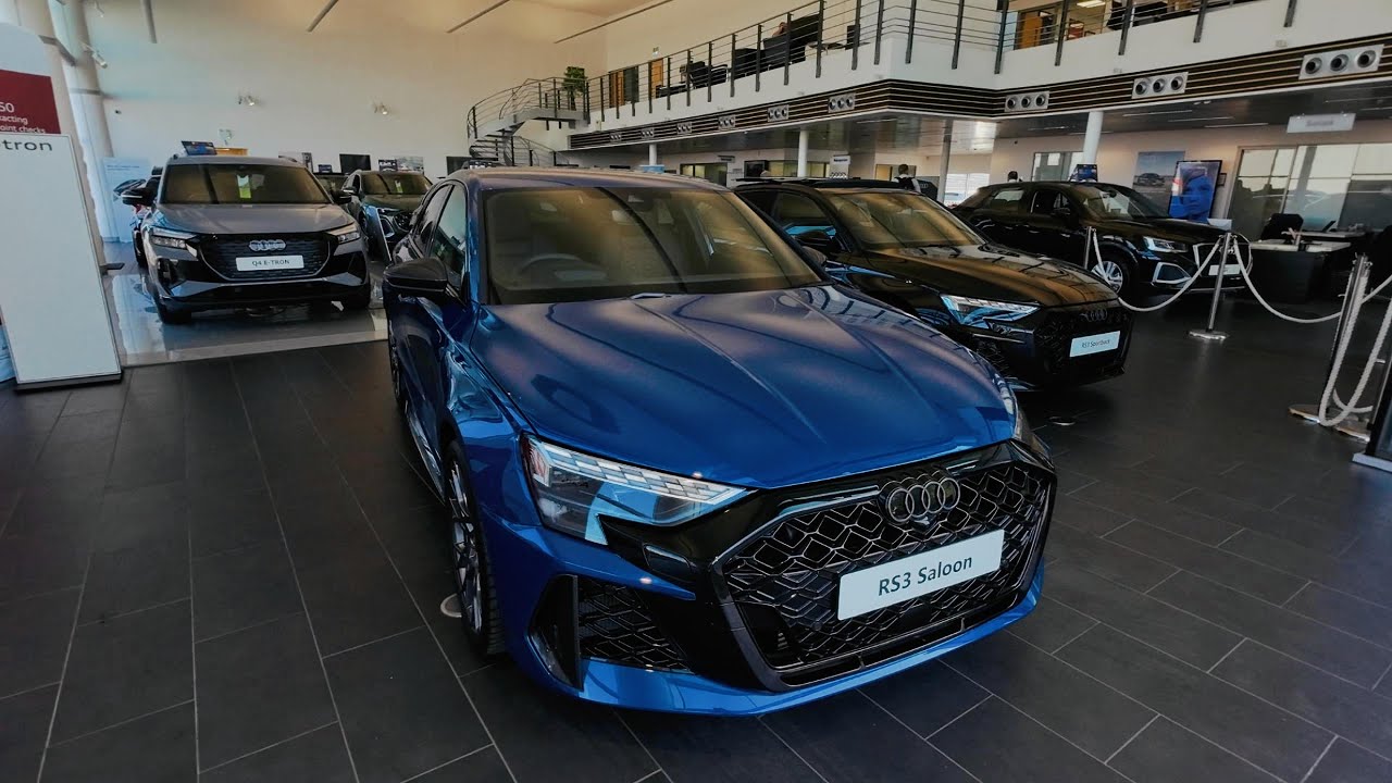 Audi RS3 Carbon Black  @AudiLiverpool