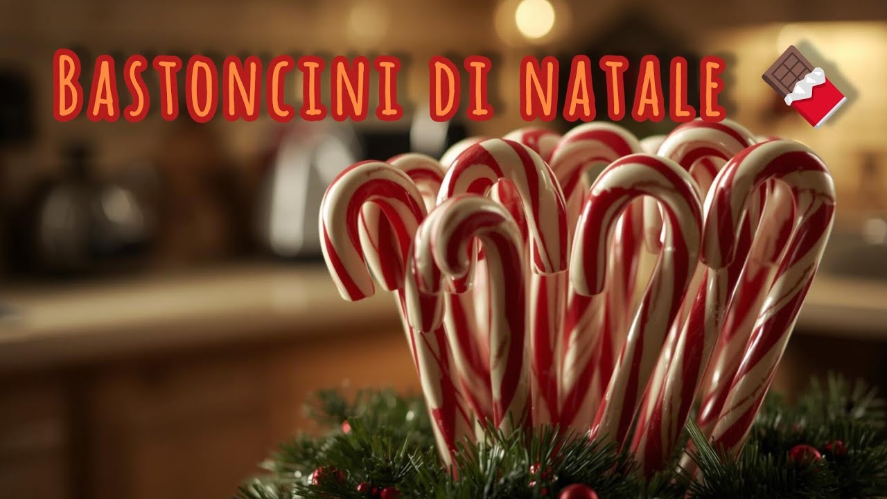 Bastoncini di Natale di CIOCCOLATO! 🍫🎅 (uno tira l’altro!) - Teatro in cucina con @#videofood23 - In cucina con Manuela