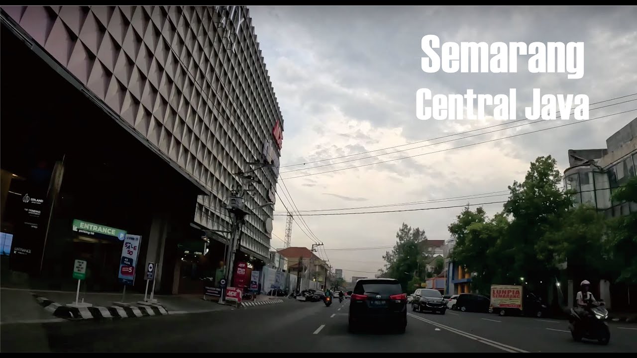 Turning Around Semarang City | Central Java | 4K | Virtual Ride Indonesia with GoPro Hero 11 Black