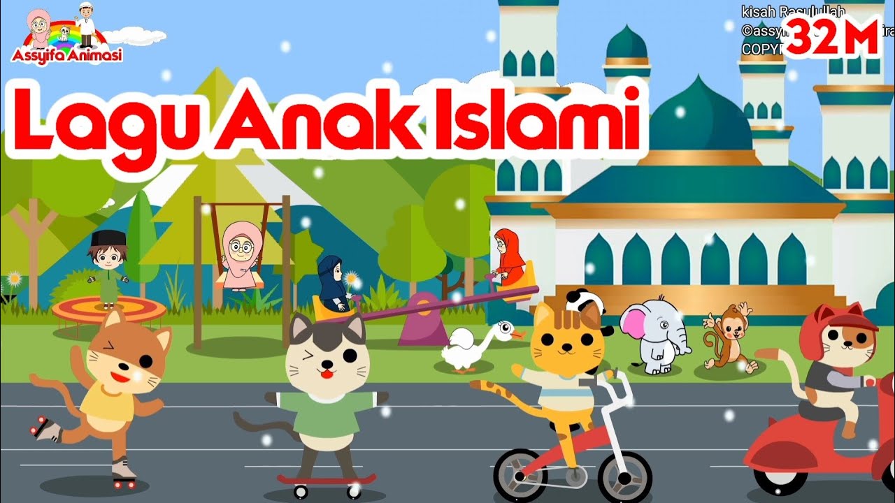 Lagu Anak Islami - Alif ba ta tsa, Allahul Kaafi, Sholawat Badar, aku mau ke mekkah dan lainya