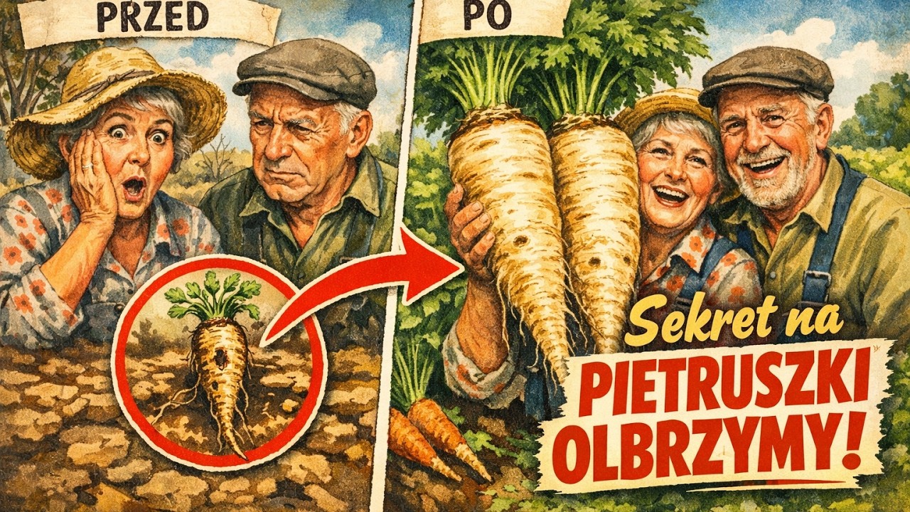 Nigdy więcej małej i robaczywej pietruszki! Zastosuj TEN sposób, a korzenie będą GIGANTYCZNE