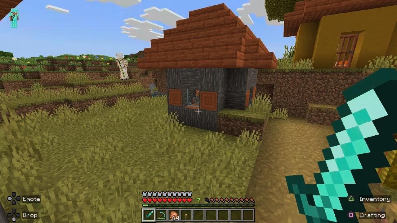 Minecraft trying to save a kid