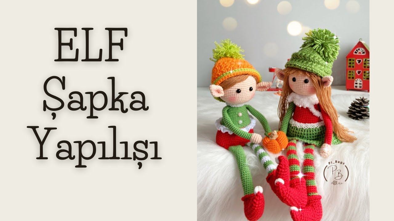 79 #Şapka Yapılışı - ENGLISH subtitles#elf#örgüşapka#crochethat#hoodie
