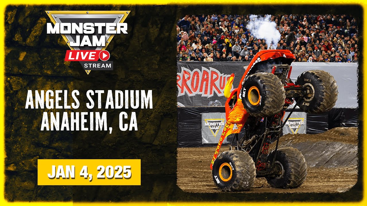 Monster Jam: Anaheim, CA - 1 (Full Event) | Jan 4, 2025 | Stadium West