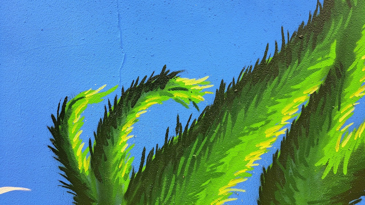 EASTER EGGS AND BUNNIES GRAFFITI