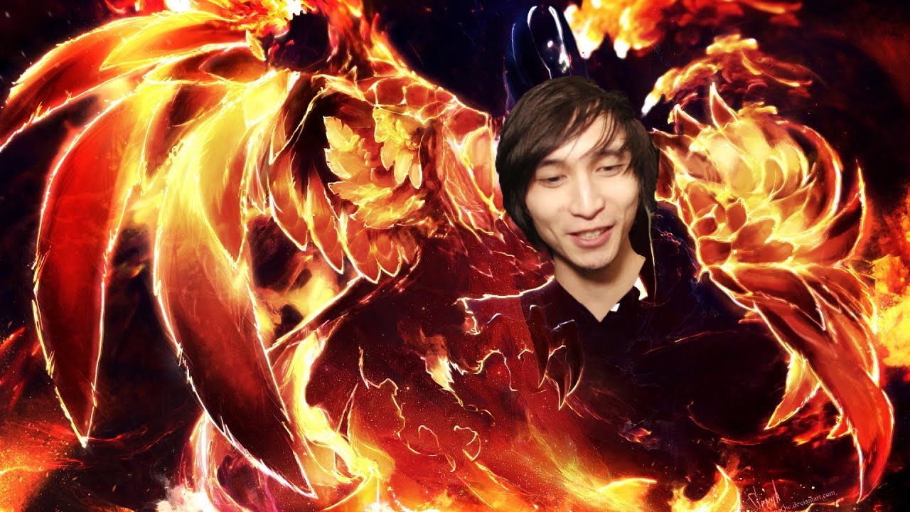 Dota 2 Sing Sing getting rekt with phoenix
